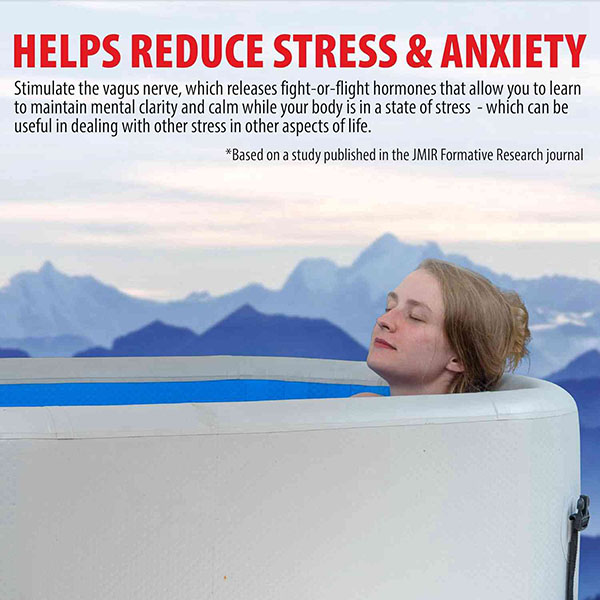 Hellgrauer Rechteck Recovery Ice Pod