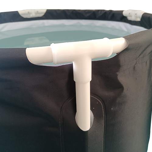 Tragbare faltbare Wanne für kleinen Raum