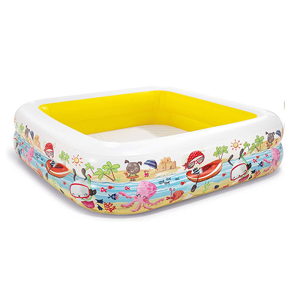 Toldo inflable piscina infantil