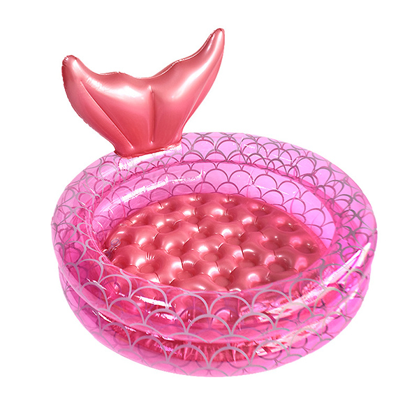 Mermaid Tail Kiddie Pool for Backyard