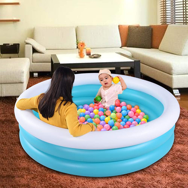 Three Ring Inflatable Pool for Summer