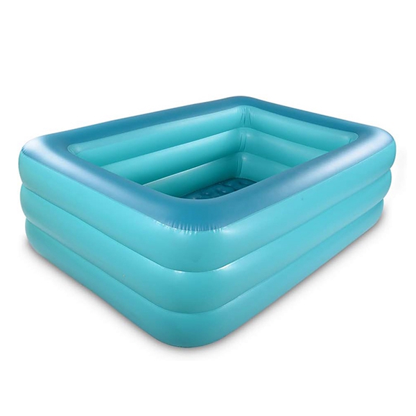 Portable Blow up Rectangular Kiddie Pool