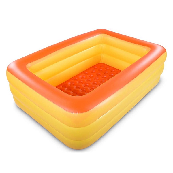 Portable Blow up Rectangular Kiddie Pool