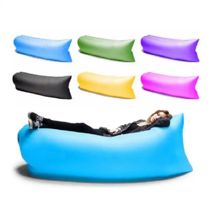 Pure Color Air Couch for Camping